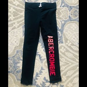 Girls Abercrombie skinny sweatpants joggers 13-14